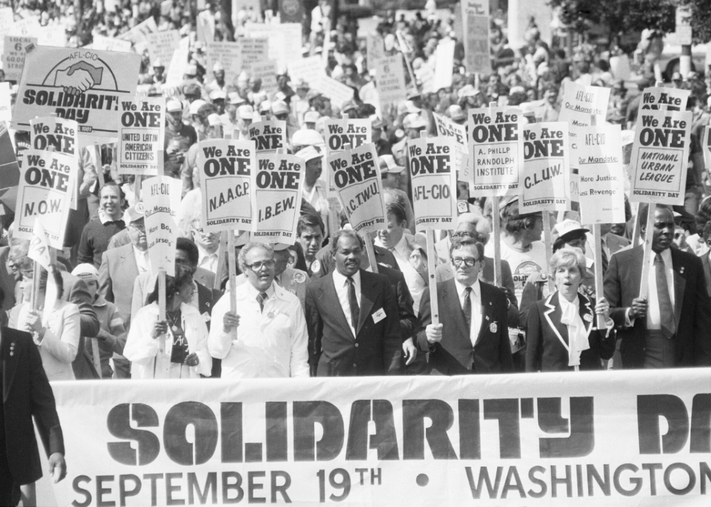 1981: Solidarity Day march